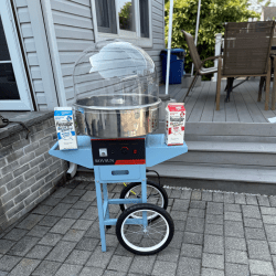 Cotton Candy Machine Cart - Blue