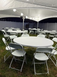 60” Round Tables