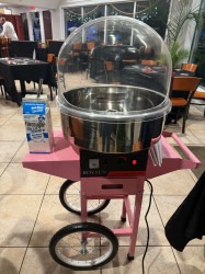 Cotton Candy Machine Cart - Pink