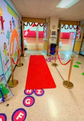 Red Carpet with Poles