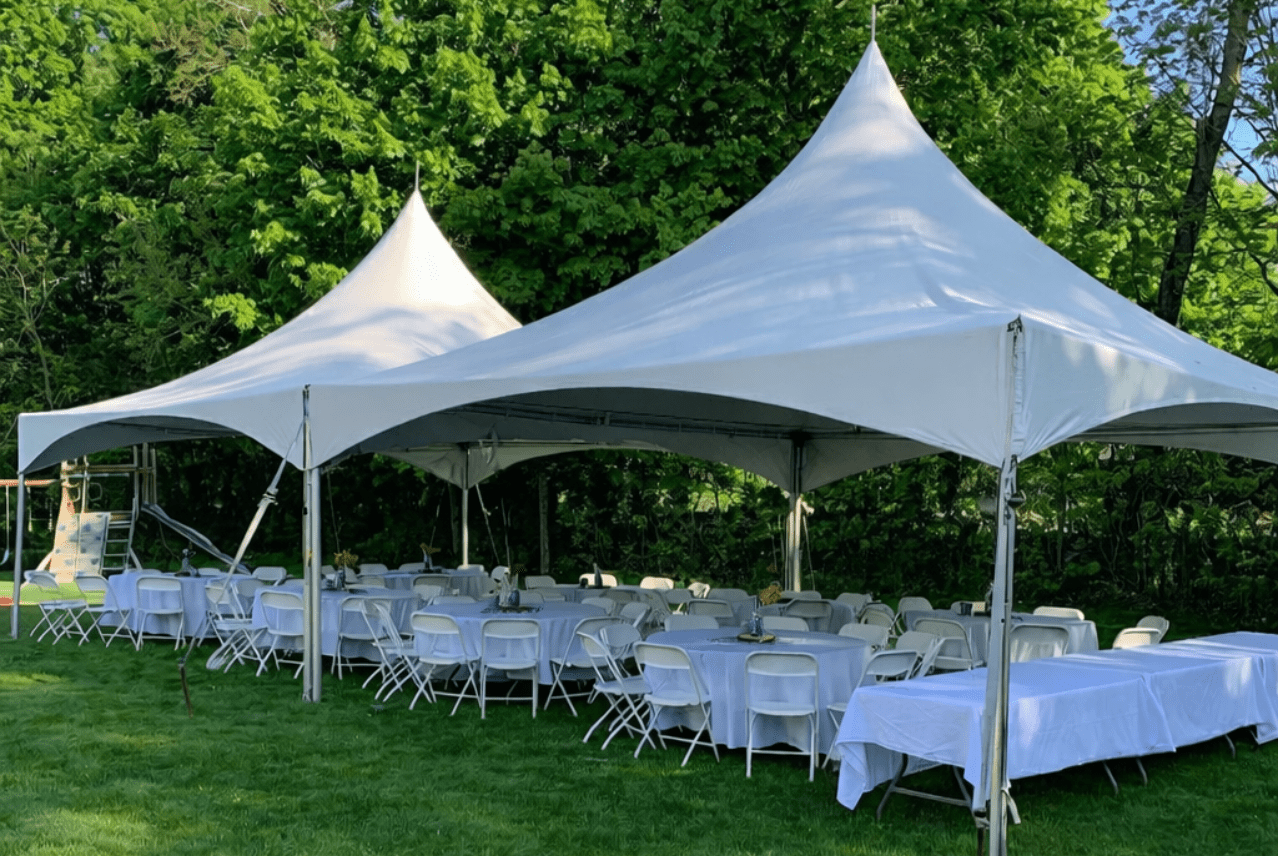 20x40 High Peak Wedding Tent